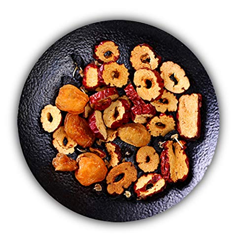 OuYang Hengzhi Dried Longan, Black Wolfberry and Red Dates Tea Hei Gou Qi Hong Zao Gui Yuan Cha é»‘æž¸æžç´…æ£—æ¡‚åœ“èŒ¶ 390g/13.76oz