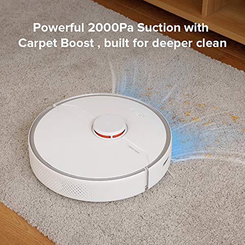 roborock S6 Pure Robot Vacuum and Mop, MultiFloor Mapping, Lidar