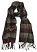 Love Lakeside-Men's Cashmere Feel Winter Plaid Scarf (26-Black, Gray, Blue, Red)