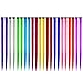 Beautymood 22 Pcs Multi-Colors Hair Fashionable Wigs Can Be Hot & Rolled Up & Cut,Colored Highlights Hair Extensions(11 Colors -Straight)thumb 1
