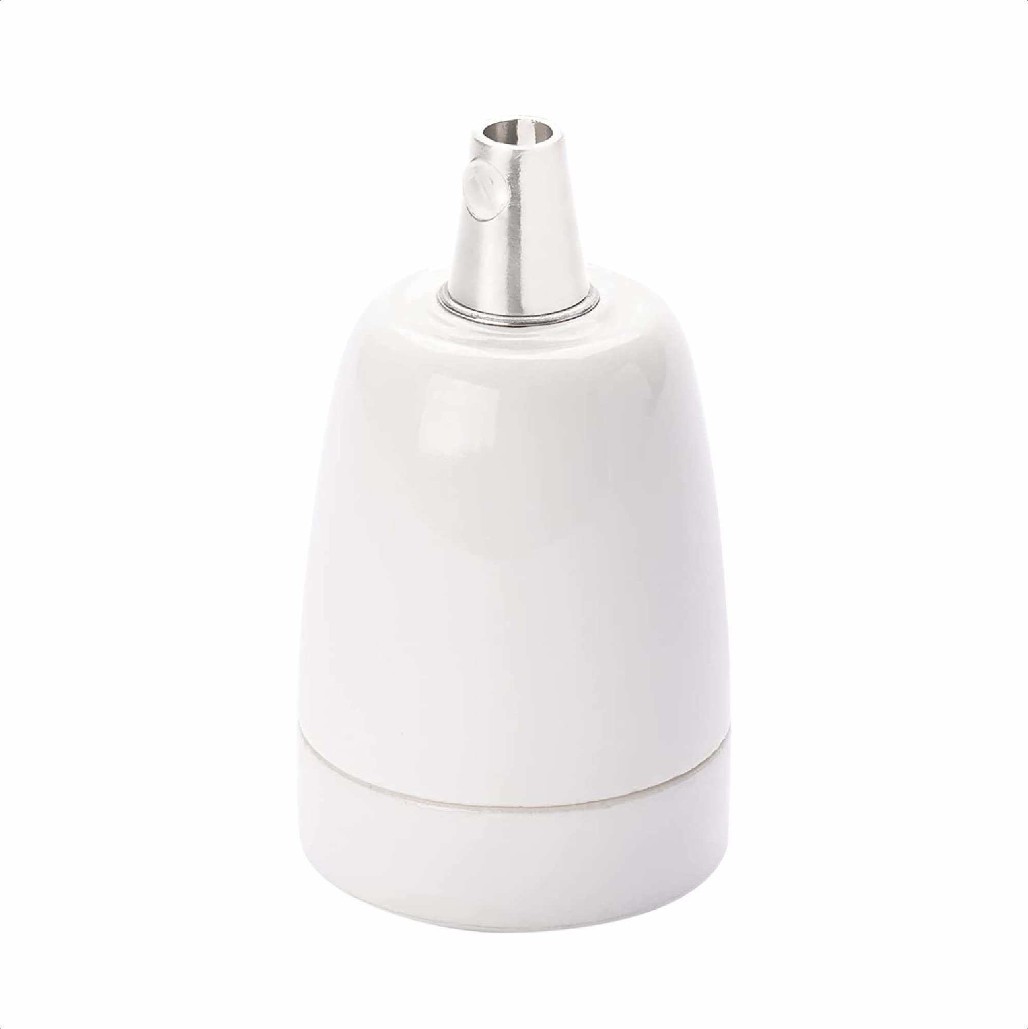 E27 Socket Made of Porcelain, Ceramic Socket, Ceiling Bulb Holder