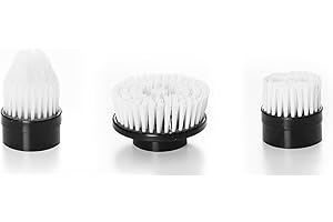 CTMAST Electric Spin Scrubber 3 Pack Brush Heads, 3Pcs Replaceable Brush Heads for Electric Shower Scrubber for Cleaning, Suitable for CTMAST Electric Cleaning Brush