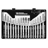 Best Value 16-Piece Precision Screwdriver Set | Phillips, Flat, Hex and Nut Driver
