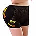 Gotoly Hip Enhancer Butt Lifter Padded Panty Removable Pads Boyshorts Underwear (M, Black)