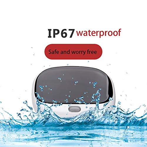 GFFG 4G Pet Tracker GPS Locator for Dogs Cats, Waterproof IP67 Real Time Activity Monitor AGPS LBS GPSPositioning Tracking Device, No Subscription Fee |Geo-Fence Smart App for iPhone & Android,Black - Thumbnail 3