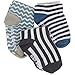 Unisex Baby Knee High Socks Stockings Cartoon Animal Non Slip Tube Long Socks For 1-3 Years Toddler Boys Girls 3 Pairs Pack