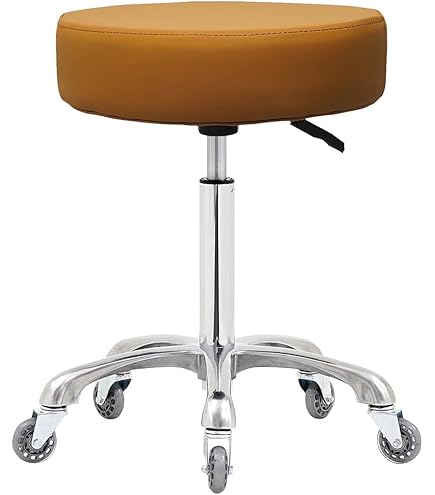 Amazon.com: Ainilaily Rolling Stool with Wheels, Heavy Duty 400