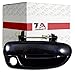 T1A Outside Front Right Passenger Door Handle Replacement for 2000-2006 Hyundai Accent, OEM Style Exterior Black Fits Right Side T1A-82660-25000-CA