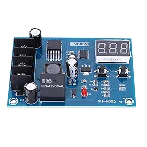 Storage Charging Digital Control Protection Board Charger Disconnect Switch Charging Over Discharge Protection Module for 12 to 24V Lead Acid Lithium Battery