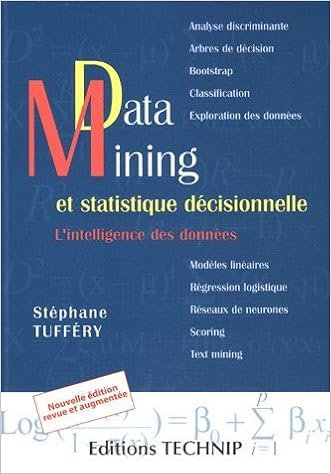 Amazon Fr Data Mining Et Statistique Decisionnelle Nouvelle Edition Tuffery Stephane Livres