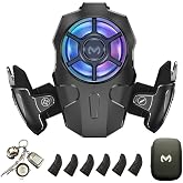 Mikirini 11 in 1 PUBG Mobile High Frequency Triggers w/ 400mAh Phone Cooler | Cell Phone Game Controller for Call of Duty/Free Fire/Apex, 40 Shots per second (Max)