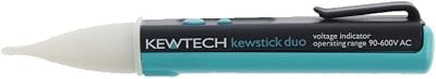 Kewtech KEWSTICKDUO Voltage Tester Pen Dual Sensitivity CAT IV