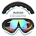 COOLOO Ski Goggles, Motorcycle Goggles, Snowboard Goggles for Men Women Adult Kids - UV Protection Soft Foam Anti-Scratch Dustproof