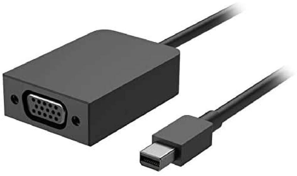 Microsoft, VGA cable, Mini DisplayPort VGA (D-Sub) Black