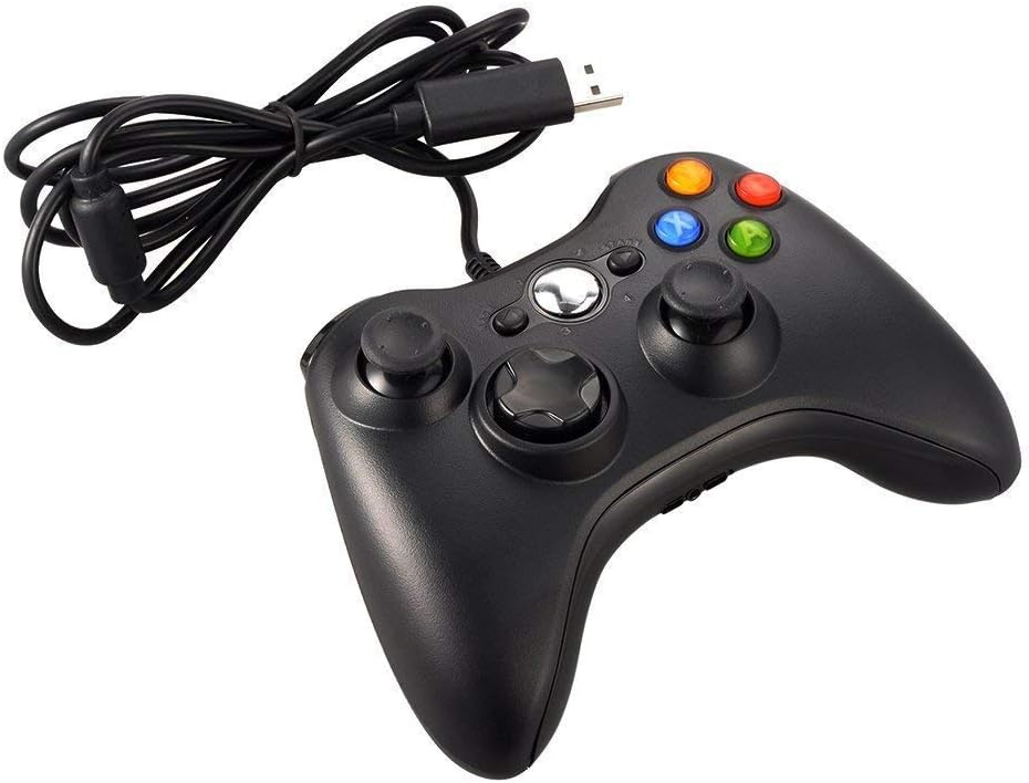 JAMSWALL Gamepad con cavo USB per XBox 360 PC Joystick Xbox joypad per