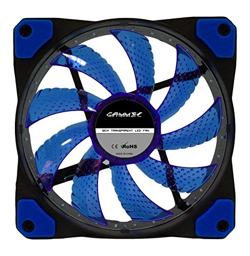 gammec fg32bl Fan for Case, 32 LED, Blue Light, 12 cm