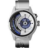 The Electricianz Bionic Z - Women’s Watch with Patented LED Lighting System, Swiss Designed, 42 MM Stainless Steel Case, Whit