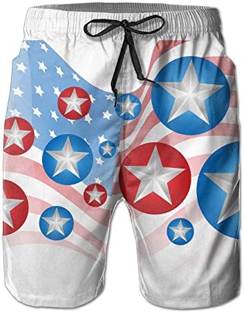 Men's Swim Trunks Mesh Lining Beach Shorts with Pockets