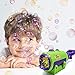 ToyerBee Bubble Machine- Automatic Bubble Maker for Bike with Bubble Solution& Screwdriver, 2500+ Bubbles per Minute,Bubble Blower Toy for 4.5.6.Years Kids &Boys & Girls & Toddlers, Outdoors& Party