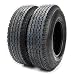 Autoforever 4.00 4.80-8 Trailer tire LRC 4 PR 4.80-8 4.80x8 Front Rear Bias Tires Pack of 2