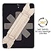 joylink Universal Tablet Hand Strap Holder, 360 Degrees Swivel Leather Handle Grip with Elastic Belt, Secure & Portable for 10.1