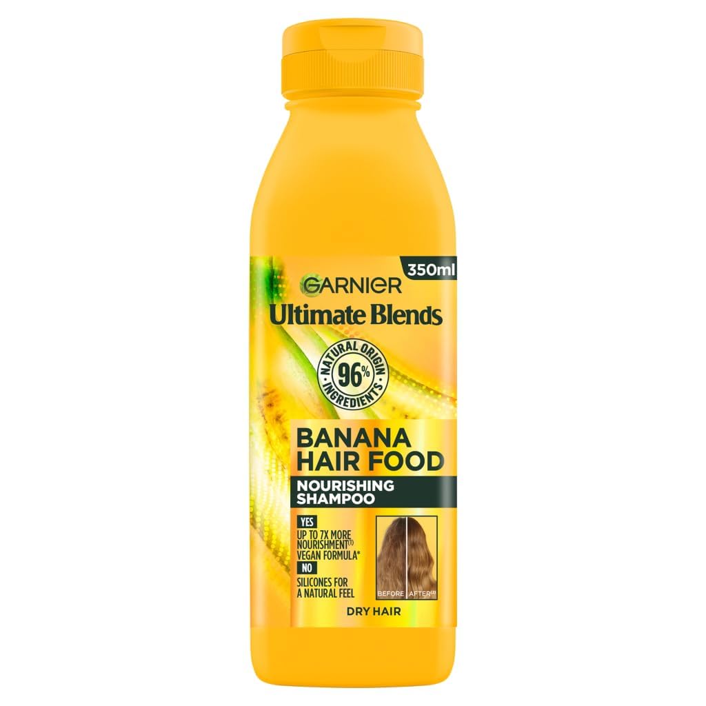 Garnier Ultimate Blends Nourishing Shampoo for Dry Hair, 350ml