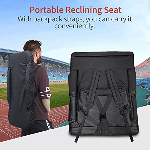Blufree Heated Stadium Bleacher Seat, Foldable Portable Heated Chair,6