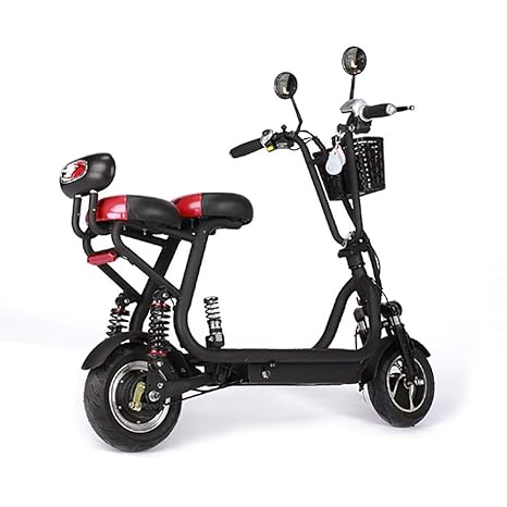 XPZ00 Elektro-Scooter Kinder-Elektroauto-Klappbarer,Black