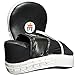 Meister Cowhide Leather Curved Focus Mitts w/Wrist Support (Pair)