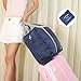 hopesport Women's Bag with Nice Sized Zipper Pocket in Front Weekend and Overnight Travel Duffle, Blue