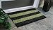 GrassWorx Clean Machine Patio Stripe Doormat, 18