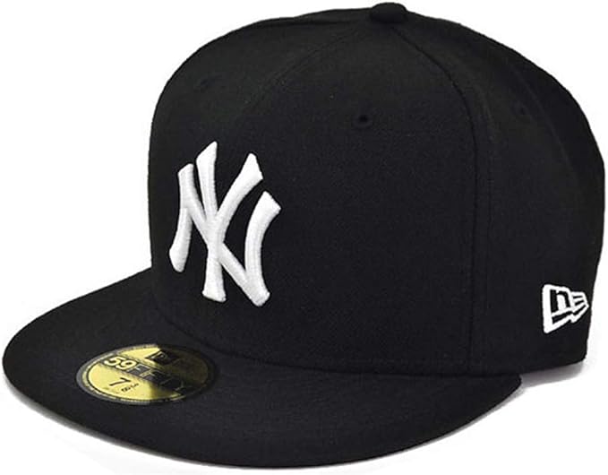 Amazon New Era ニューエラ Newera Cap Yankees Mlb Black White N000 ニューエラ キャップ ヤンキース ブラック ホワイト 7 1 8 56 8cm キャップ 通販