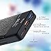 Mezone Phone Power Bank Portable Charger 10000mAh Quick Charge 3.0 Portable Phone Charger with 2-USB Ports, LCD Digital Screen for iPhone, iPad, Smart Phone(Black)