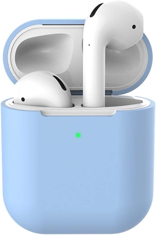 Funda para Airpods 2 Wireless Bluetooth Silicona Suave Caso ...