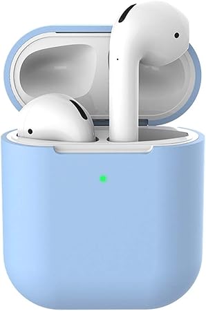 Funda para Airpods 2 Wireless Bluetooth Silicona Suave Caso ...