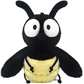 Puvxgur Firefly Plush Stuffed Animal - 7 inches | Soft &amp; Squishy Insect Toy, Cute Stuffie for Kids, For Boys and Girls Who Love Bugs