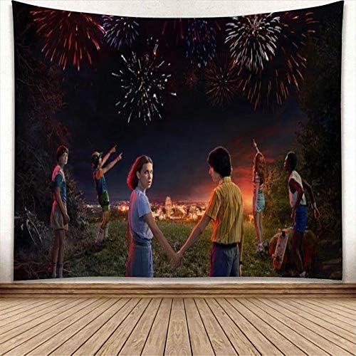 Furnite Stranger Demogorgon Fleece Plush Throw Blanket 50"x60" Halloween Christmas Eleven Party Supply