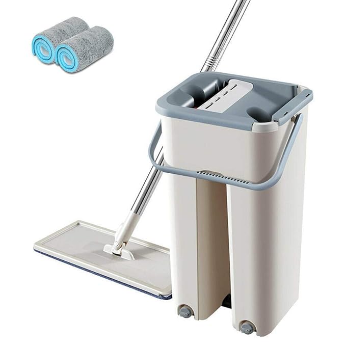 Balai Nettoyant Pour Sols (laminés, Carrelage, Bois) - Avec Lingettes Humides Ou Sèches - Nettoyage Statique