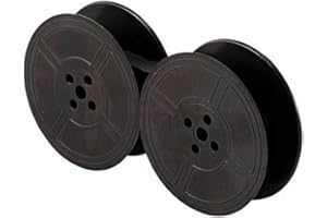 Twin Spool Replacement for OKI ML80, 81, 82, 83, 92, 93 TEC EPS600, MA1100, M2600 Unique Smooth Printing Ribbon Twin Spool Ty