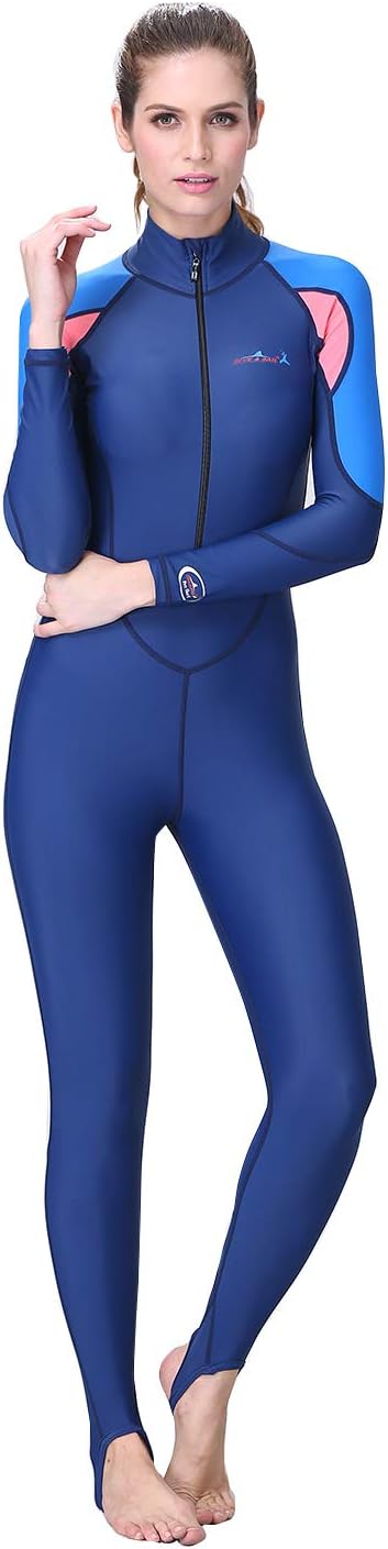 Women Full Body Westuit UPF 50+ UV Protection Rash Guard Quick Dry Swimsuit : Clothing