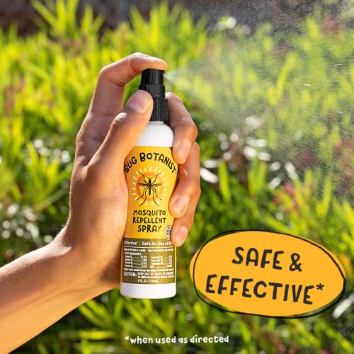 Bug Botanist Mosquito Repellent Wipes and Spray Bundle, Family Friendly