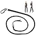 BESTOYARD 5.2ft Black Whip Catwoman Whip Costume Decor Accessories