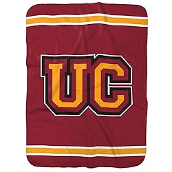 Ursinus Bears Primary Logo Stripes Sherpa
