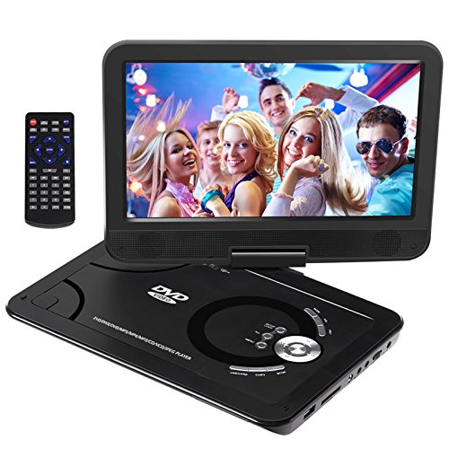 Preeyawadee Portable DVD Player 10.1 Inch USB Portable TV Portatil DVD