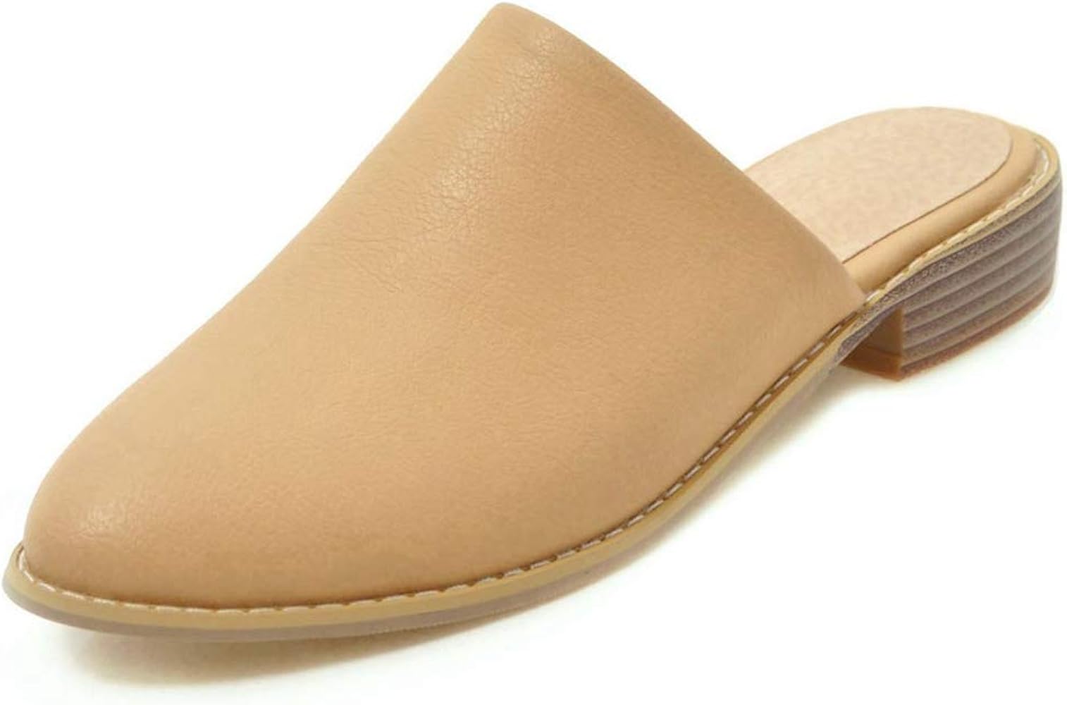 almond toe mules