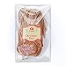 Coogam 50 Pack Brown Kraft Paper Christmas Gift Tags with Twine String Tie on Smooth for Writing - 5 Designs for DIY Xmas Holiday Present Wrap Stamp and Label Package Name Card