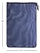 Smart Design Mesh Laundry Bag w/ Handle & Push Lock Drawstring - VentilAir Mesh Material - for Clothes & Laundry - Home Organization (Holds 3 Loads) (36 x 24 Inch) [Blue]