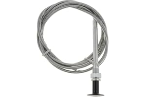 VIRTIONZ 55103 Remote Control Cables - 7/8 In. X 5 Feet, 047 In Diameter Universal Fit