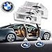 LED Door Light Logo Projector Ghost Shadow Welcome Lamp Car Remodel Accessories compatible BMW Series - 2 Pack