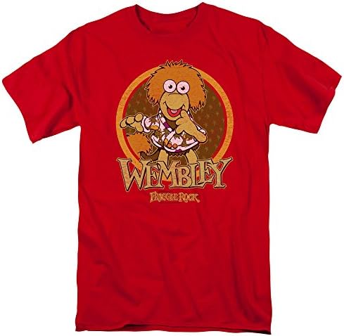 Jim Henson's Fraggle Rock TV Series Wembley Circle Adult T-Shirt Tee